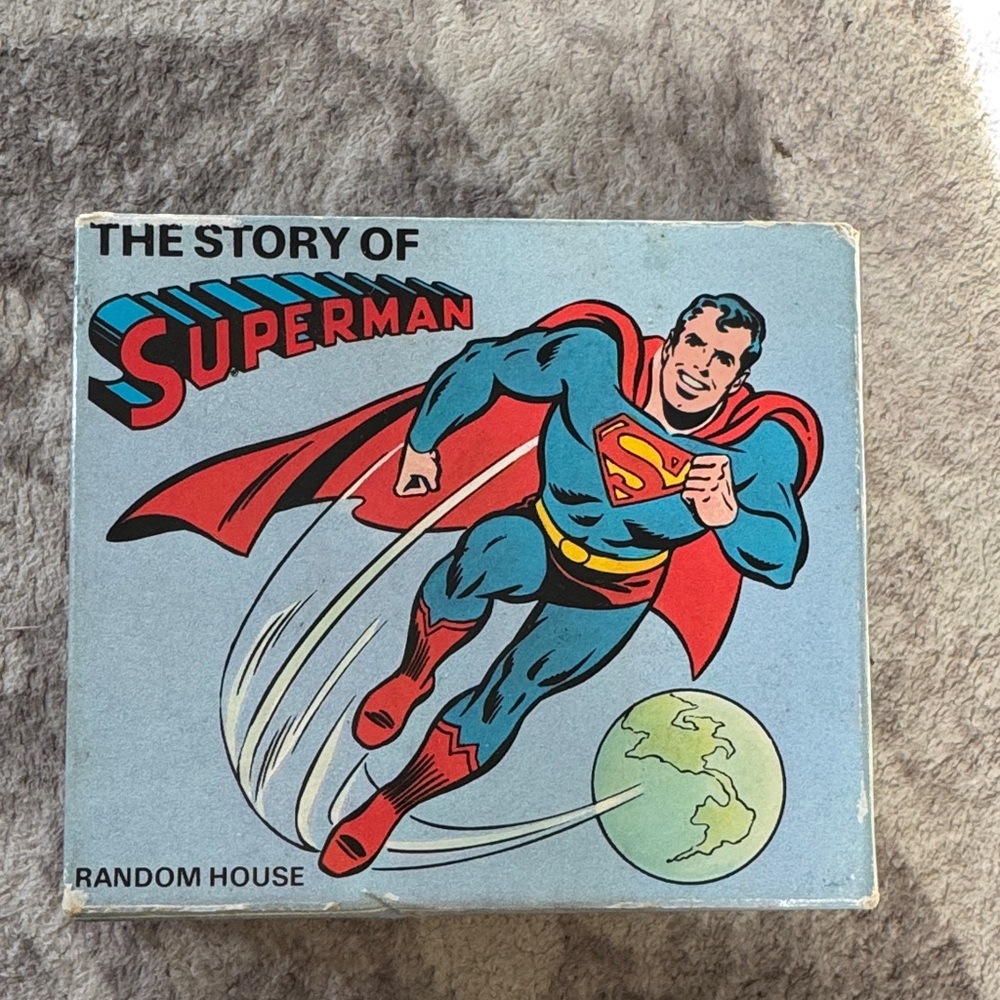 The story of Superman book set